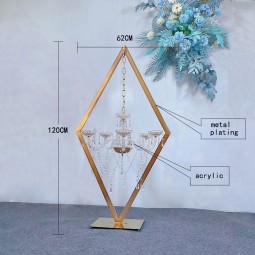 Metal Candlestick Factory - Diamond Wedding Centerpiece