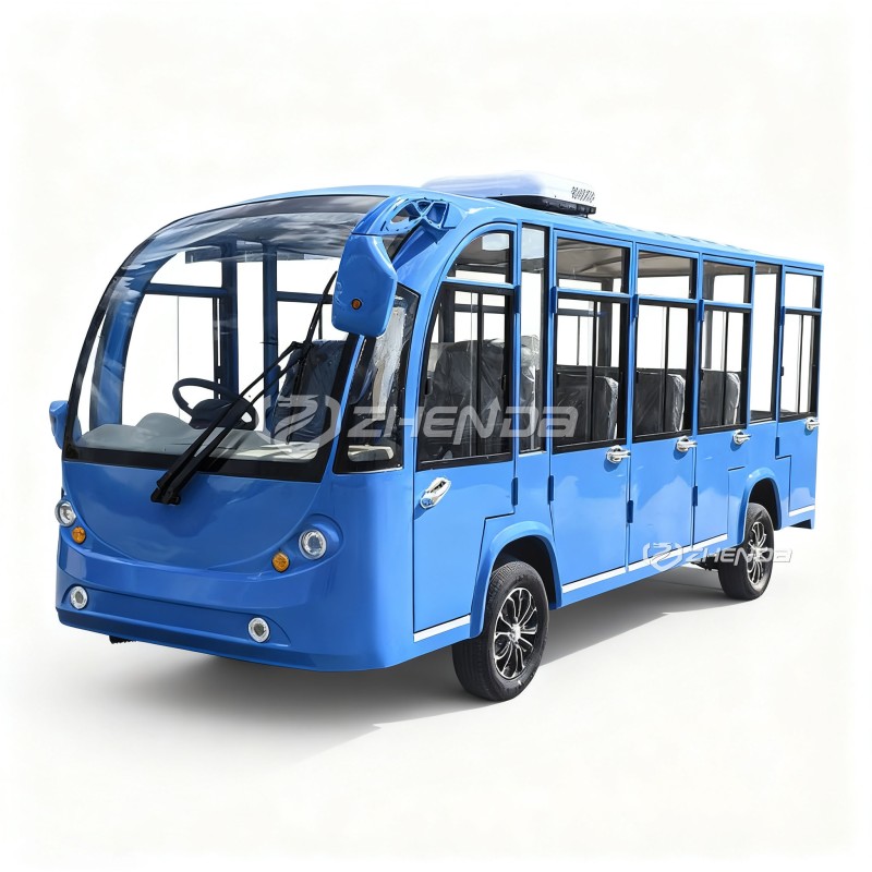 Electric Bus Factory - Fully Enclosed Mini Tour Vacation Bus