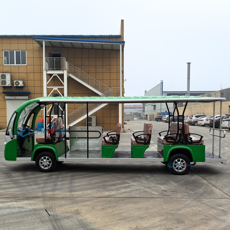 Electric Bus Factory - Semi-enclosed Hotel Resort Tour