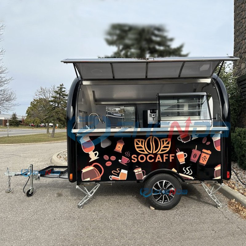 Mobile Trailer Factory - Customizable Coffee Ice Cream Kitchen