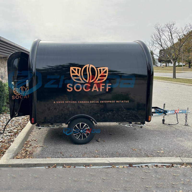 Mobile Trailer Factory - Customizable Coffee Ice Cream Kitchen