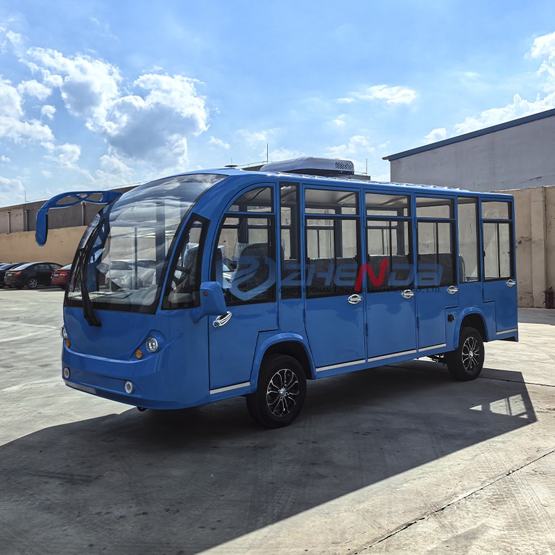 Electric Bus Factory - Fully Enclosed Mini Tour Vacation Bus
