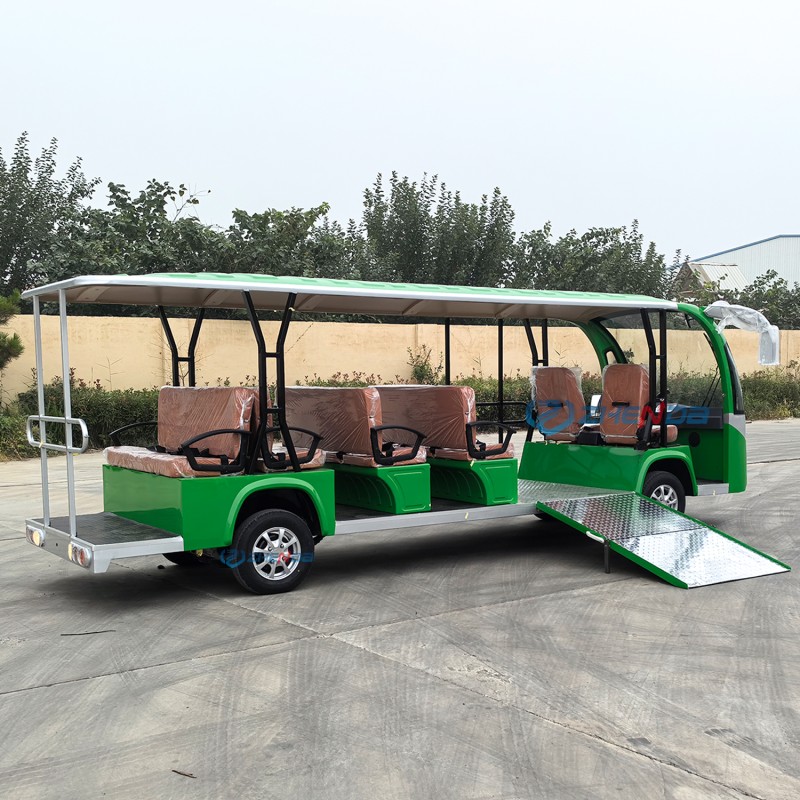 Electric Bus Factory - Semi-enclosed Hotel Resort Tour