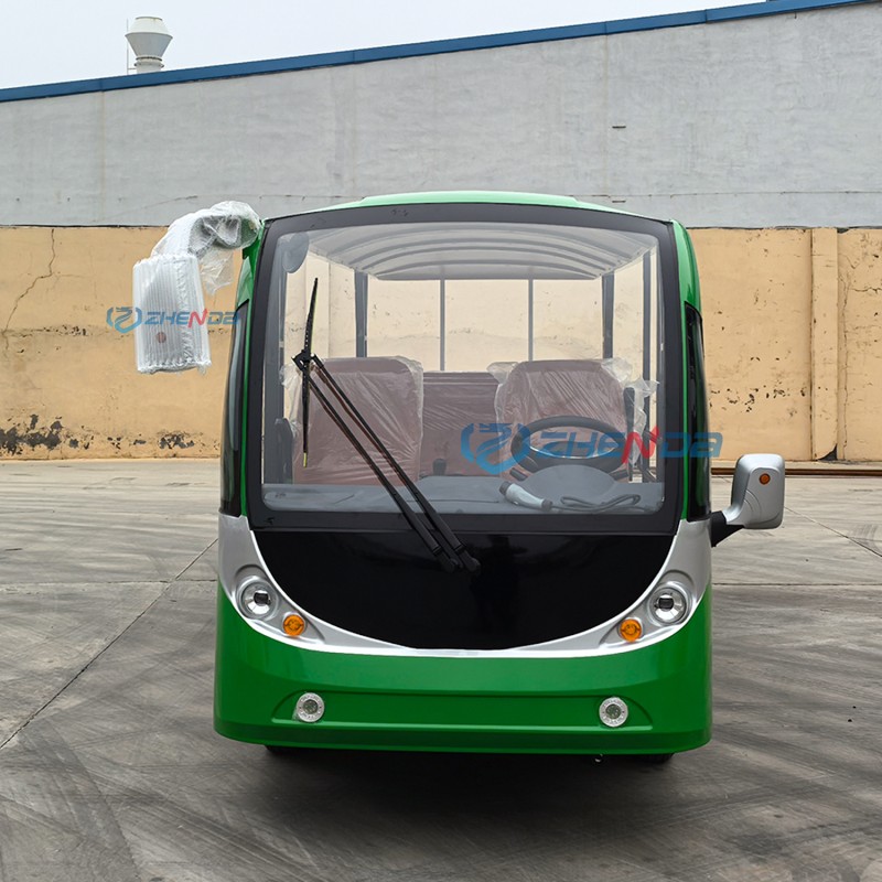Electric Bus Factory - Semi-enclosed Hotel Resort Tour