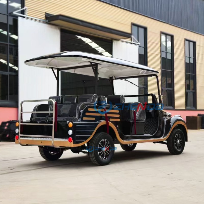 Mini Outdoor Bus Factory - Hot Selling Pink Electric Retro Classic