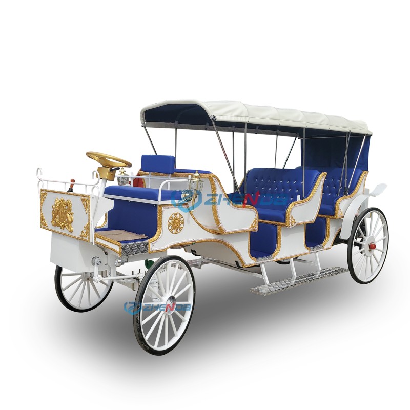 Horse Carriage Manufacturer - Luxury Royal Electric Wedding Vehicle