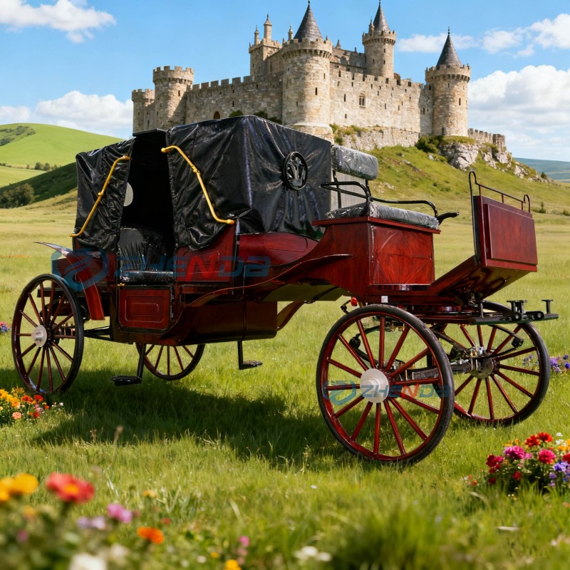 Wedding Carriage Factory - European Style Luxury Double Row Trailer