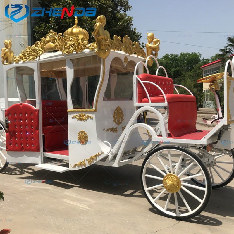 Sightseeing Carriage Manufacturer - Retro Classic Black Romantic Park