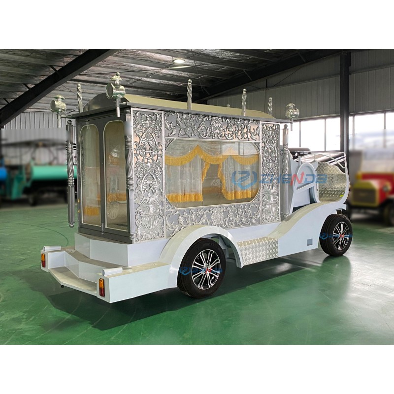Horse Carriage Manufacturer - Custom Color Funeral Hearse Vehicle