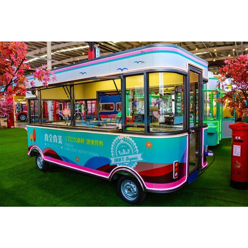 Street Food Cart Manufacturer - Outdoor Mobile Kitchen Frozen Customizable