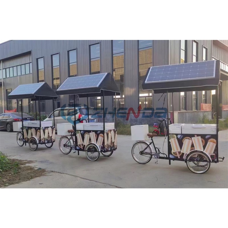 Three-wheel Mobile Factory - Simple Custom Low Cost Portable Freezer