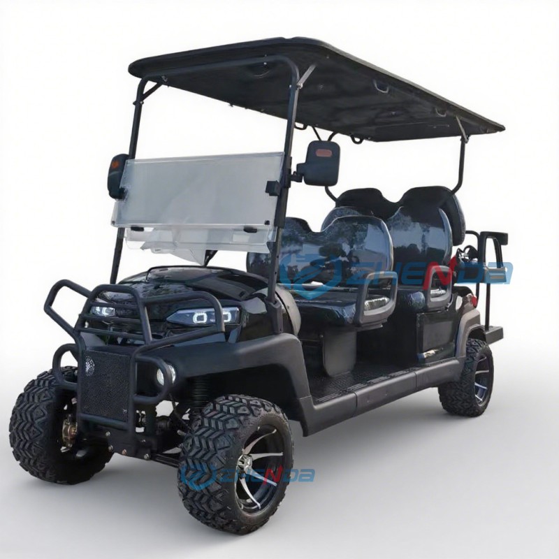 Golf Cart Manufacturer - 4 Seater Club Car with Windshield