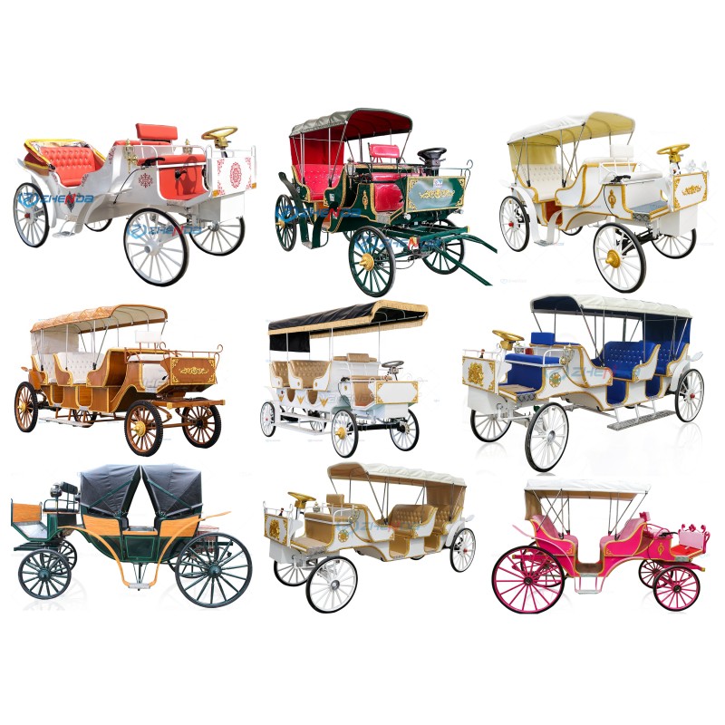 Horse Carriage Manufacturer - Luxury Royal Electric Wedding Vehicle