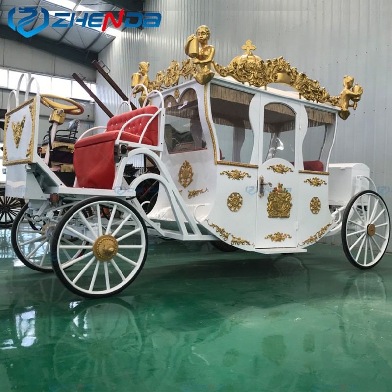 Sightseeing Carriage Manufacturer - Retro Classic Black Romantic Park