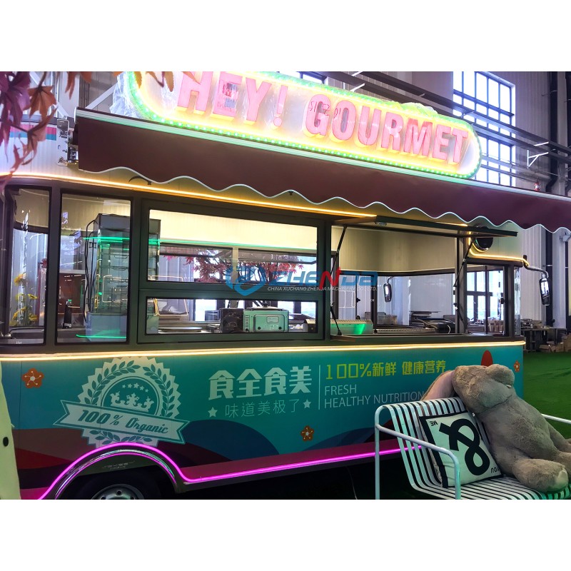 Ice Cream Food Truck Factory - Unique Design New Shape America Best Selling