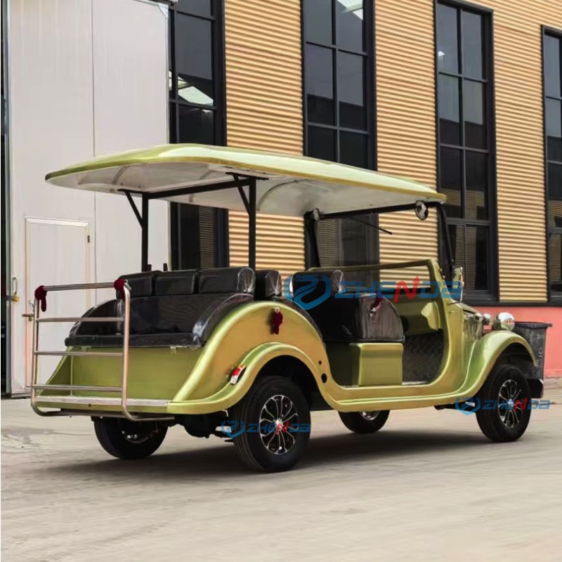 Electric Classic Car Manufacturer - New Energy 8 Seats Outdoor Sightseeing
