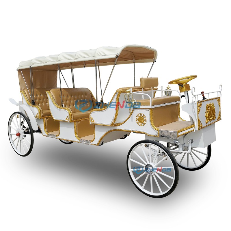 Horse Carriage Manufacturer - Luxury Royal Electric Wedding Vehicle