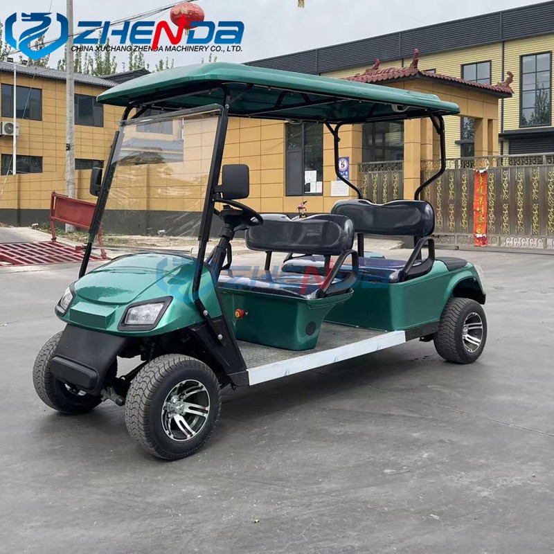 Electric Buggy Factory - 4 Passenger Off Road Tires Lithium Battery