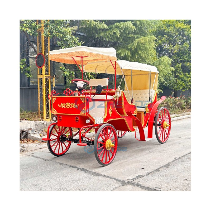 Electric Carriage Factory - Red 6 Seats Special Transportation