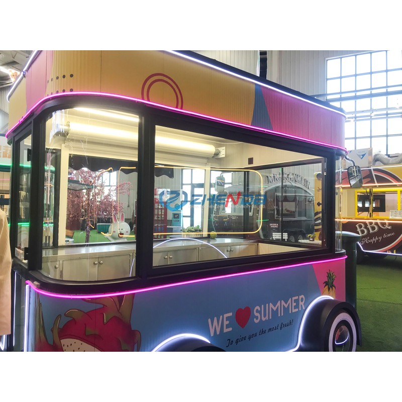 Mobile Kitchen Factory - Customized Wholesale Ice Cream Juice Cart