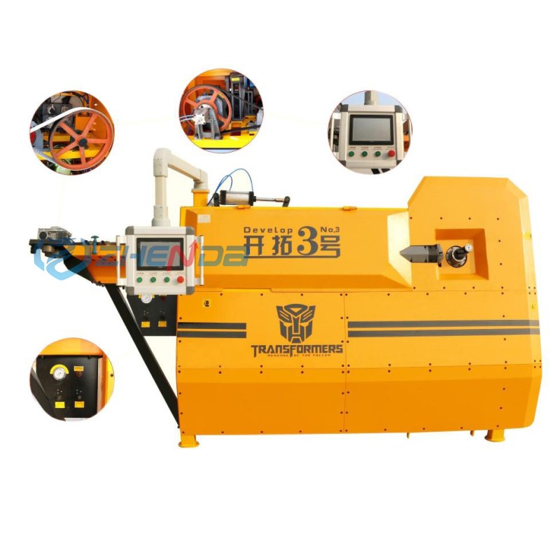 Rebar Bender Manufacturer - GW50 4-12mm Automatic Stirrup Machine