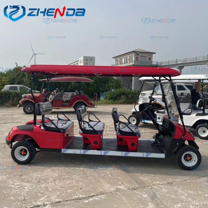 Electric Golf Cart Manufacturer - CE Approved 4seats Club Wholesale Mini