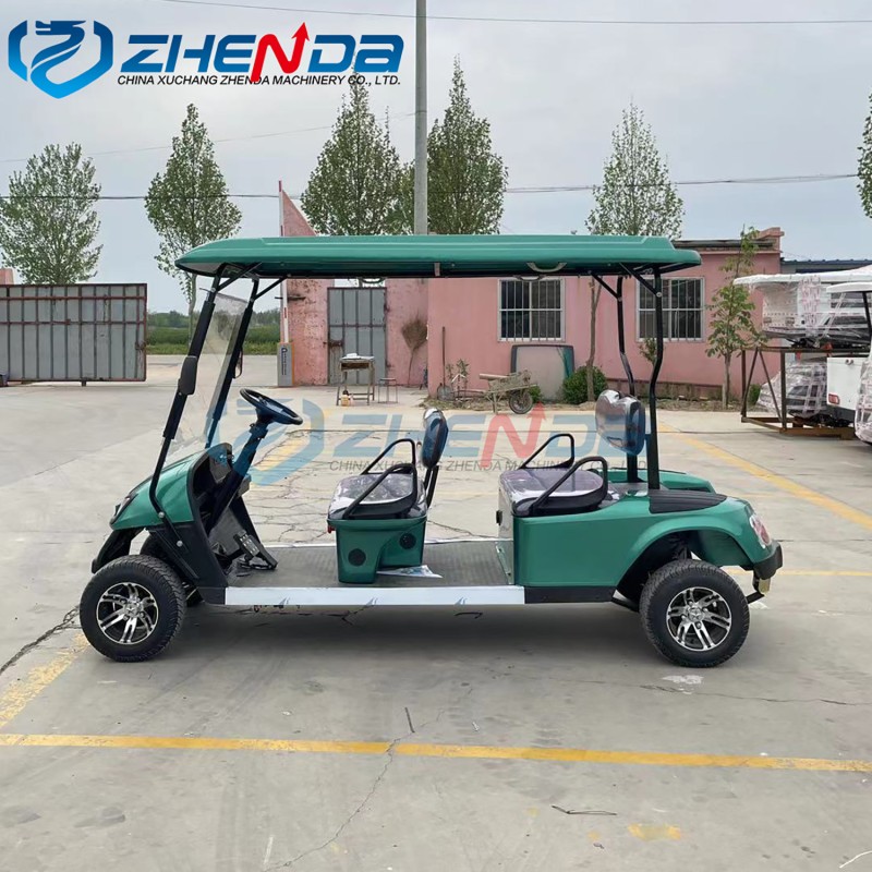 Electric Buggy Factory - 4 Passenger Off Road Tires Lithium Battery