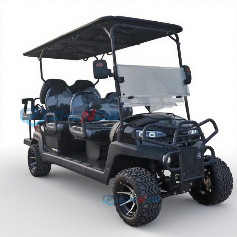 Golf Cart Manufacturer - 4 Seater Club Car with Windshield