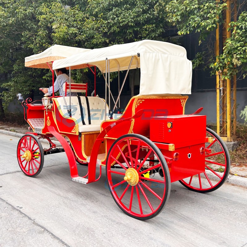 Electric Carriage Factory - Red 6 Seats Special Transportation