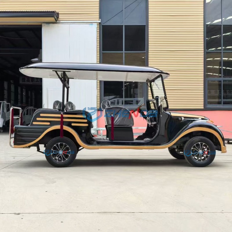 Mini Outdoor Bus Factory - Hot Selling Pink Electric Retro Classic