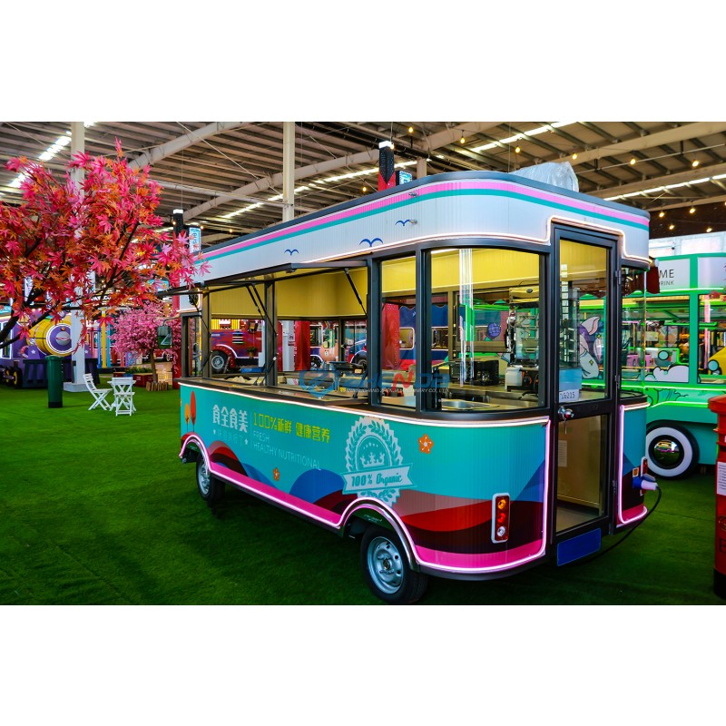 Street Food Cart Manufacturer - Outdoor Mobile Kitchen Frozen Customizable