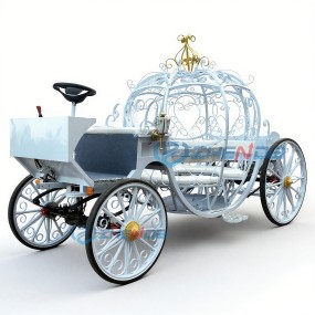 Wedding Carriage Factory - Cinderella Pumpkin Outdoor Decoration