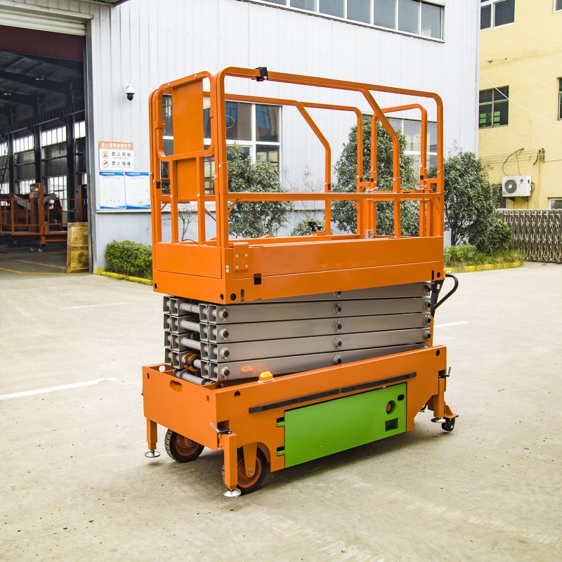 Electric Lifting Platform Factory - Hydraulic Semi Automatic Trolley