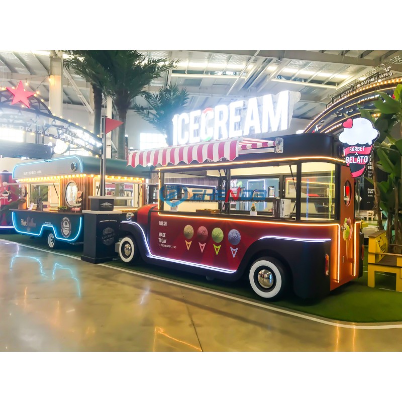 Electric Food Truck Factory - 2023 Best Selling Customizable Towed