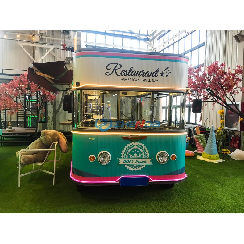 Ice Cream Food Truck Factory - Unique Design New Shape America Best Selling