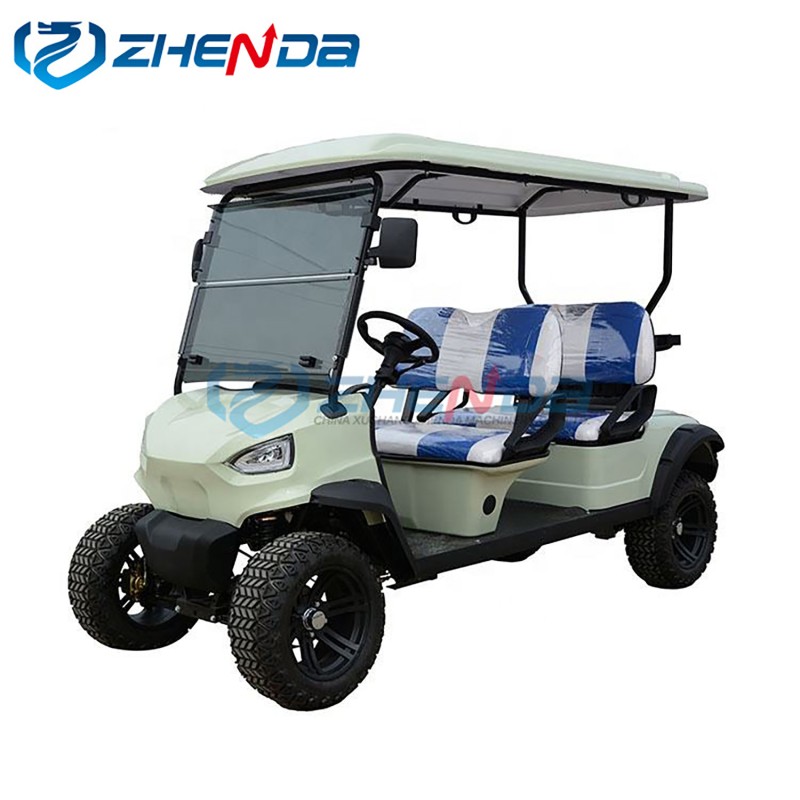 Electric Scooter Factory - Two Rows Seats Unique Shape Electric Car