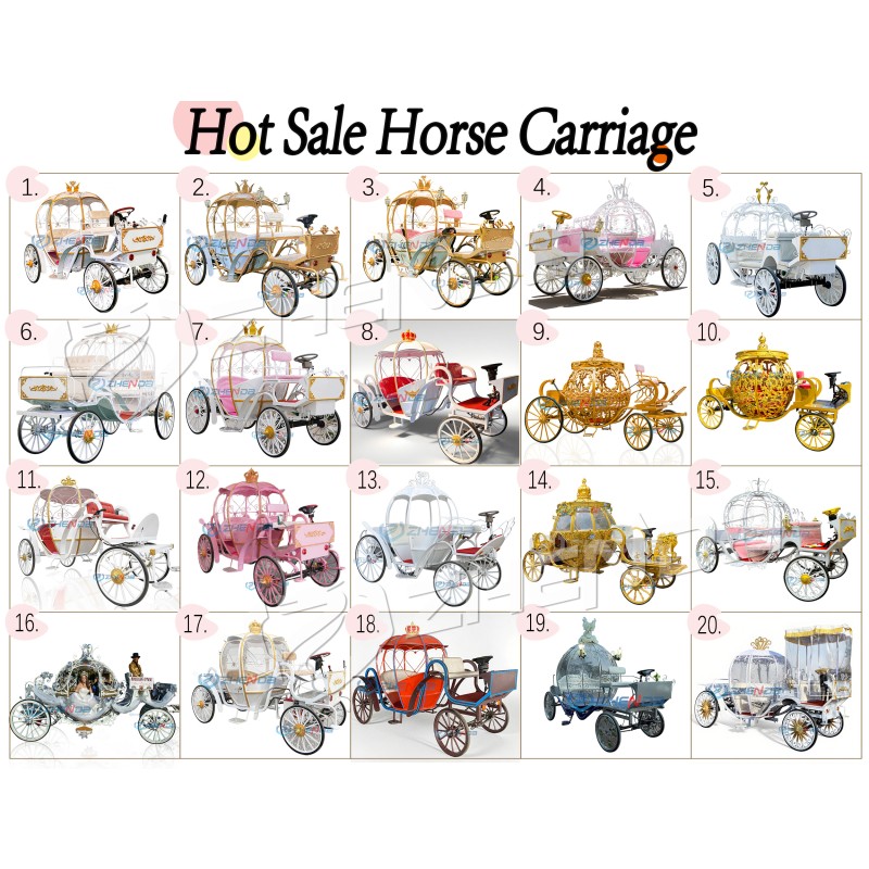 Wedding Carriage Factory - Cinderella Pumpkin Outdoor Decoration