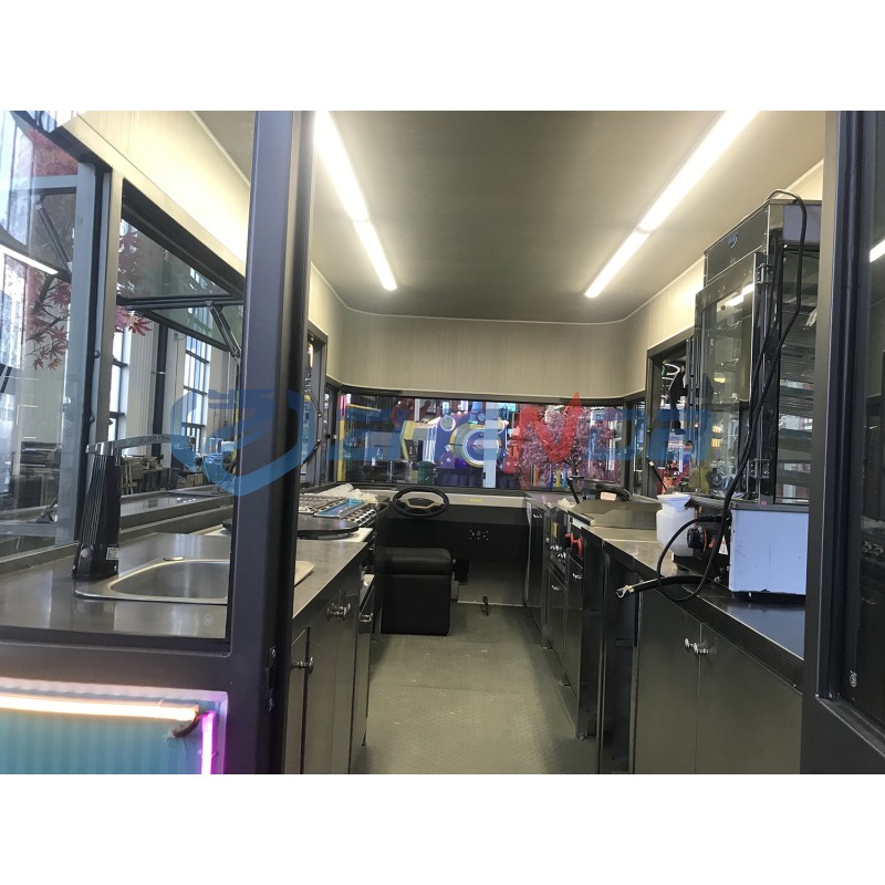 Ice Cream Food Truck Factory - Unique Design New Shape America Best Selling