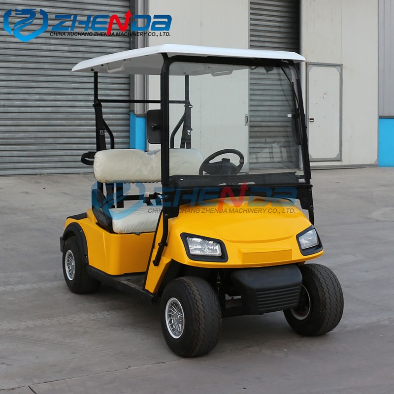 Electric Golf Cart Factory - Competitive Price 4 Seats Rain Cover Self Designed