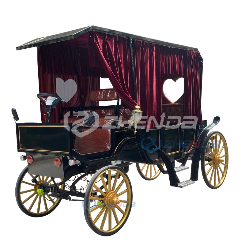 Horse Carriage Manufacturer - Luxury Royal Electric Wedding Vehicle