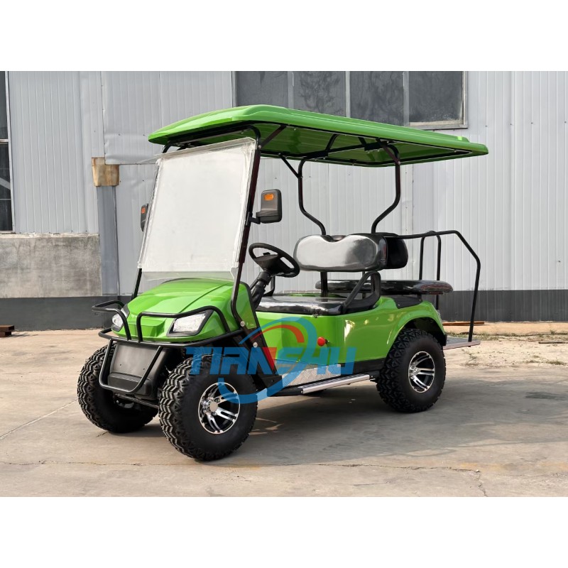 Electric Golf Cart Manufacturer - 4 Seat Off Road Pedal Powered