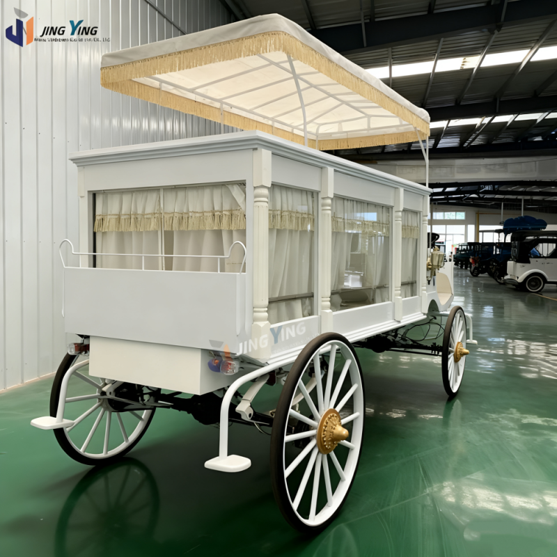 Funeral Vehicle Manufacturer - Modern Design Antique Hearse Cart