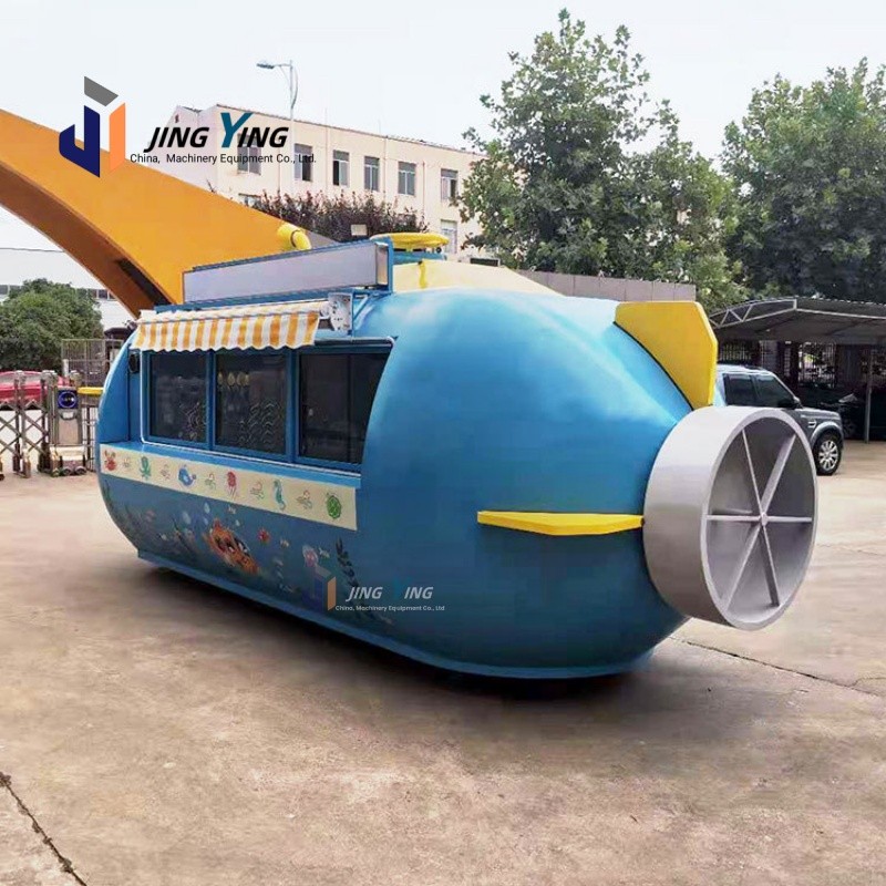 Mobile Catering Cart Manufacturer - Shark Themed Large Capacity