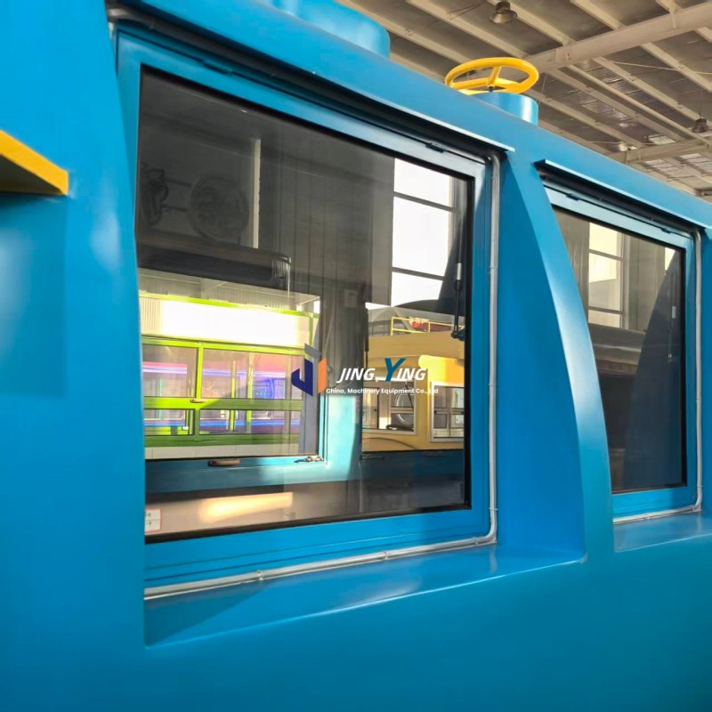 Mobile Catering Cart Manufacturer - Shark Themed Large Capacity