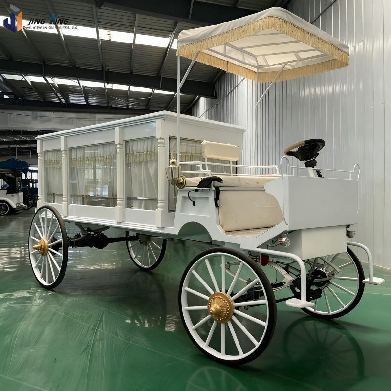 Funeral Vehicle Manufacturer - Modern Design Antique Hearse Cart