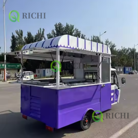 Fried Chicken Truck Factory - 3 Wheel Coffee Vending