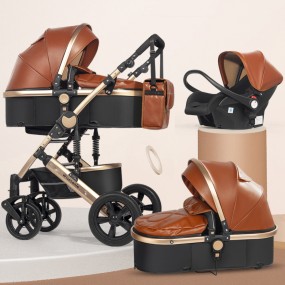 Baby Stroller Factory - 3 in 1 Portable Luxury