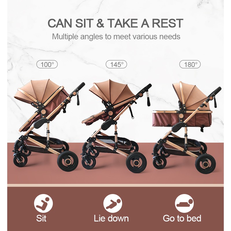 Baby Stroller Manufacturer - Aluminum High Landscape Shockproof
