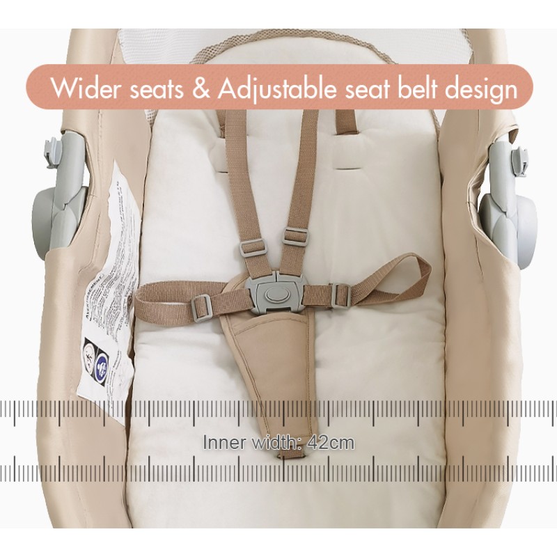 Electric Crib Factory - Music Auto Rocker Cradle