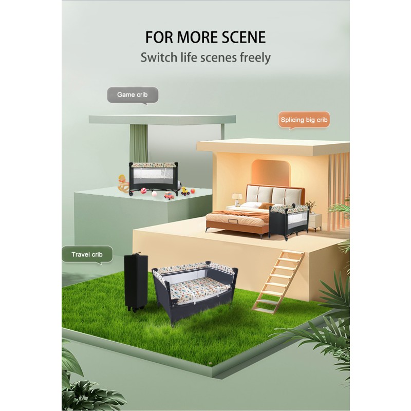 Bassinet Factory - Travel Foldable Infant Play Yard